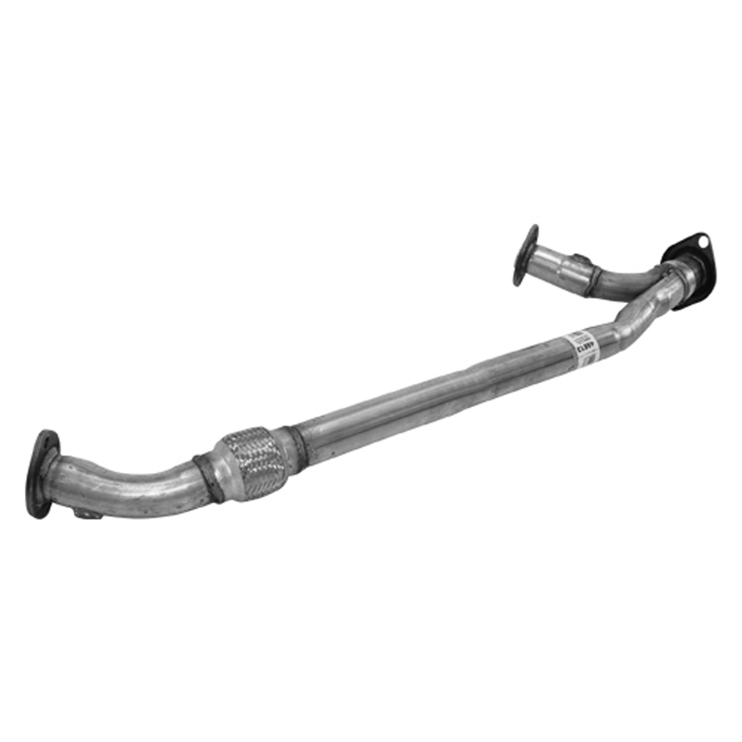 Prebent Exhaust Pipe