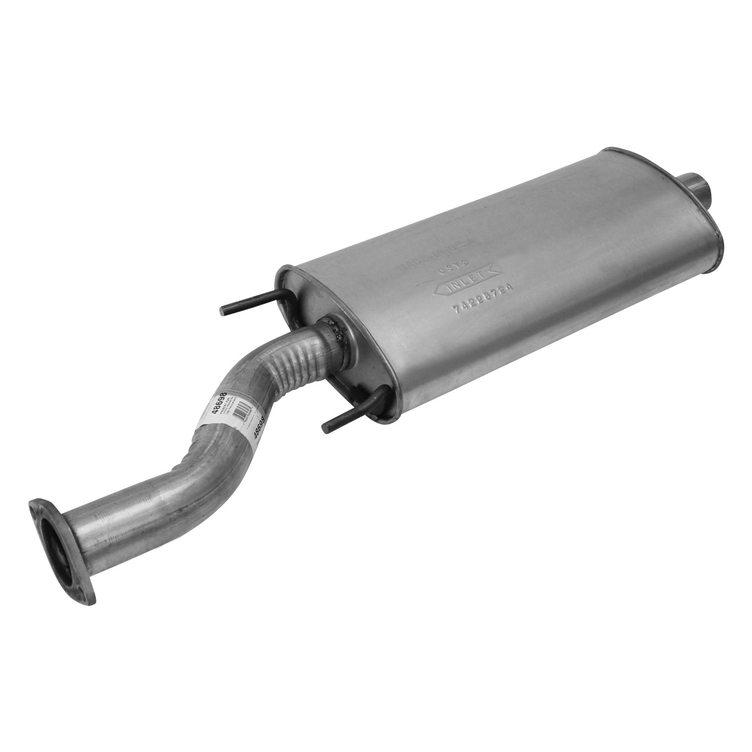 Prebent Exhaust Pipe