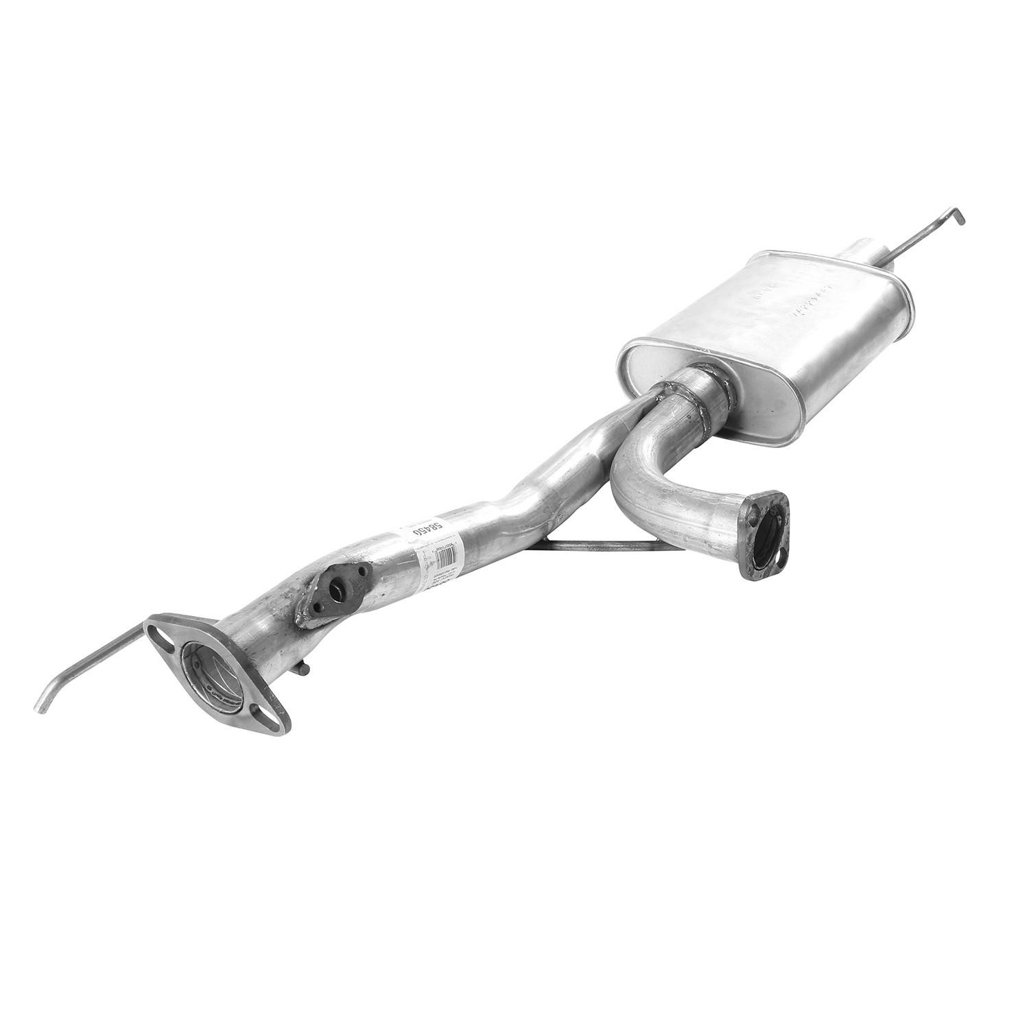 Prebent Exhaust Pipe