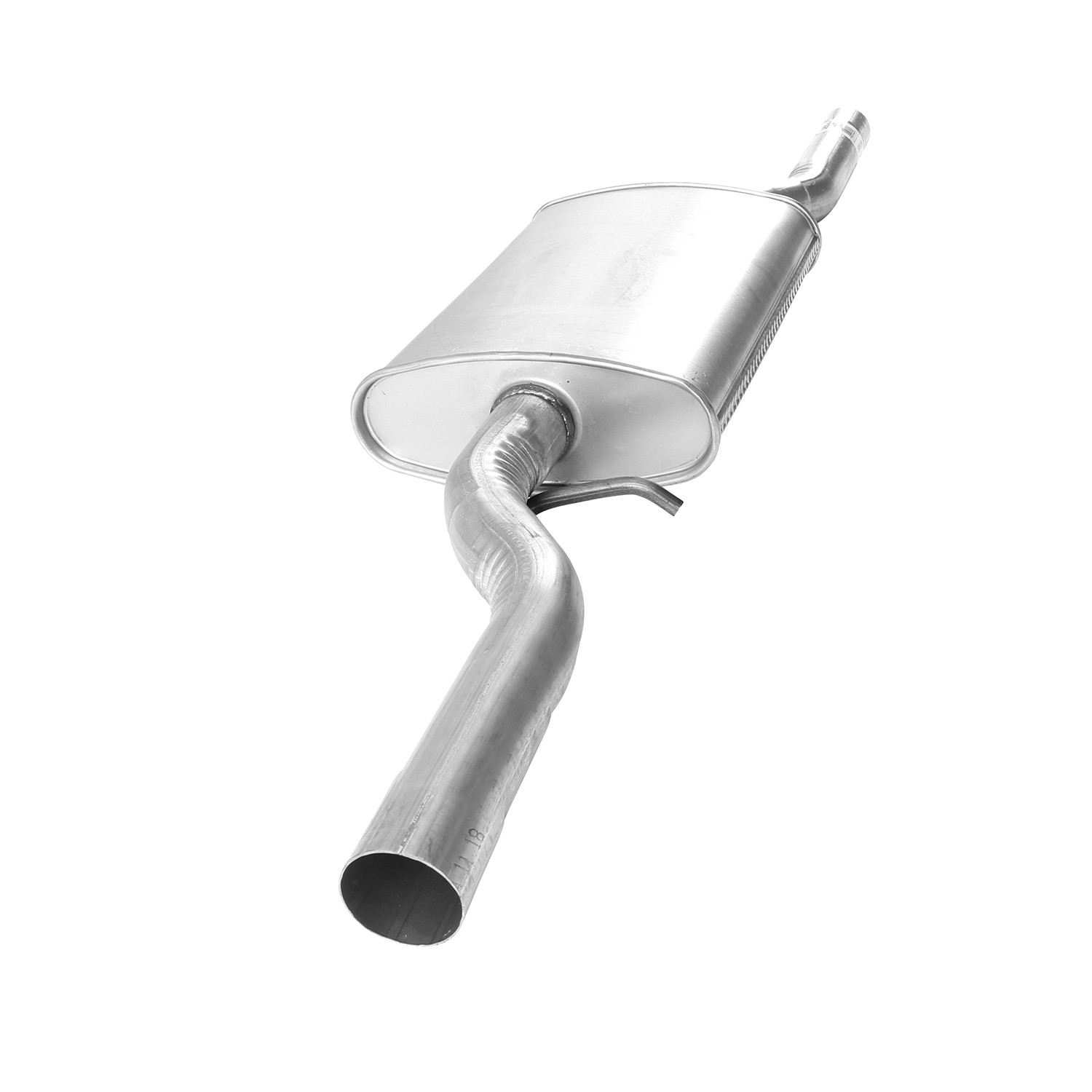 Prebent Exhaust Pipe