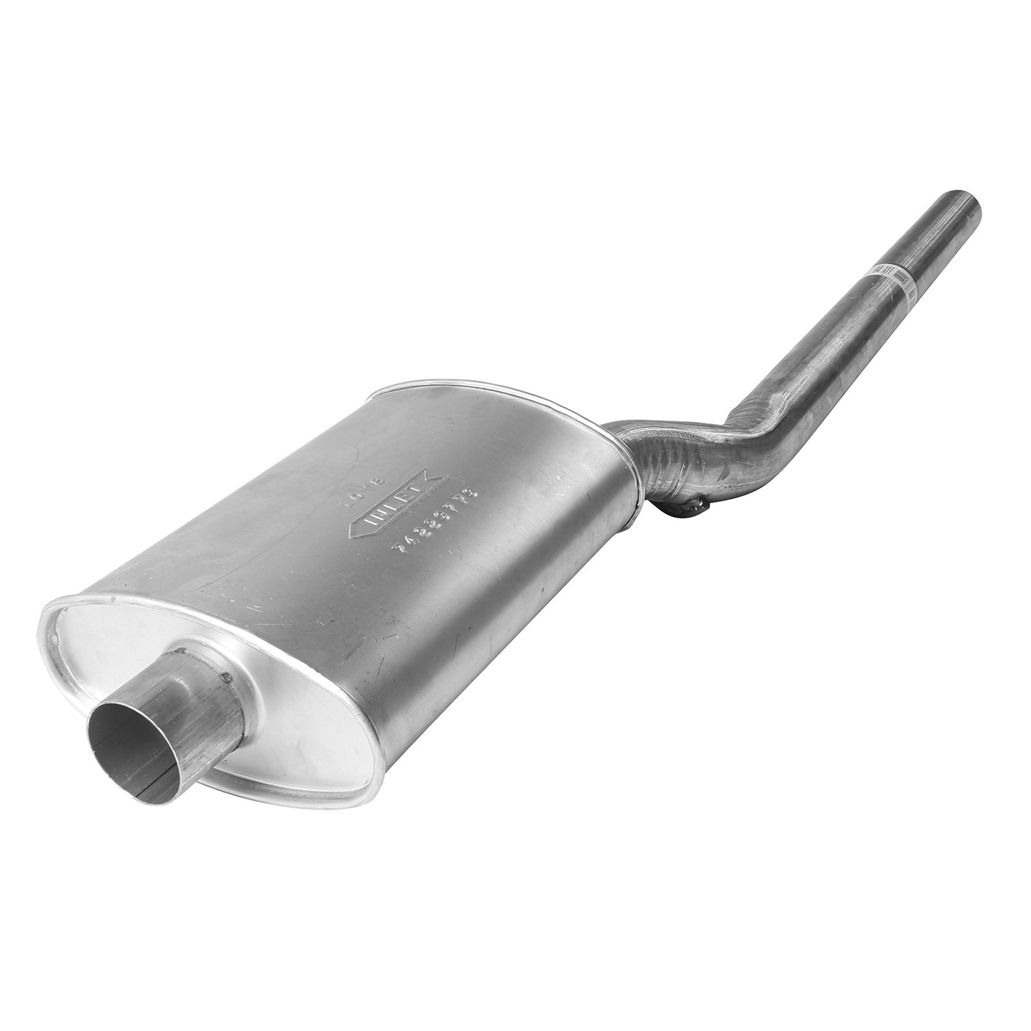 Prebent Exhaust Pipe