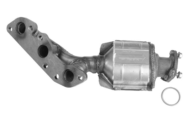 Federal / EPA Catalytic Converter - Direct Fit w/ Integrated Manifold