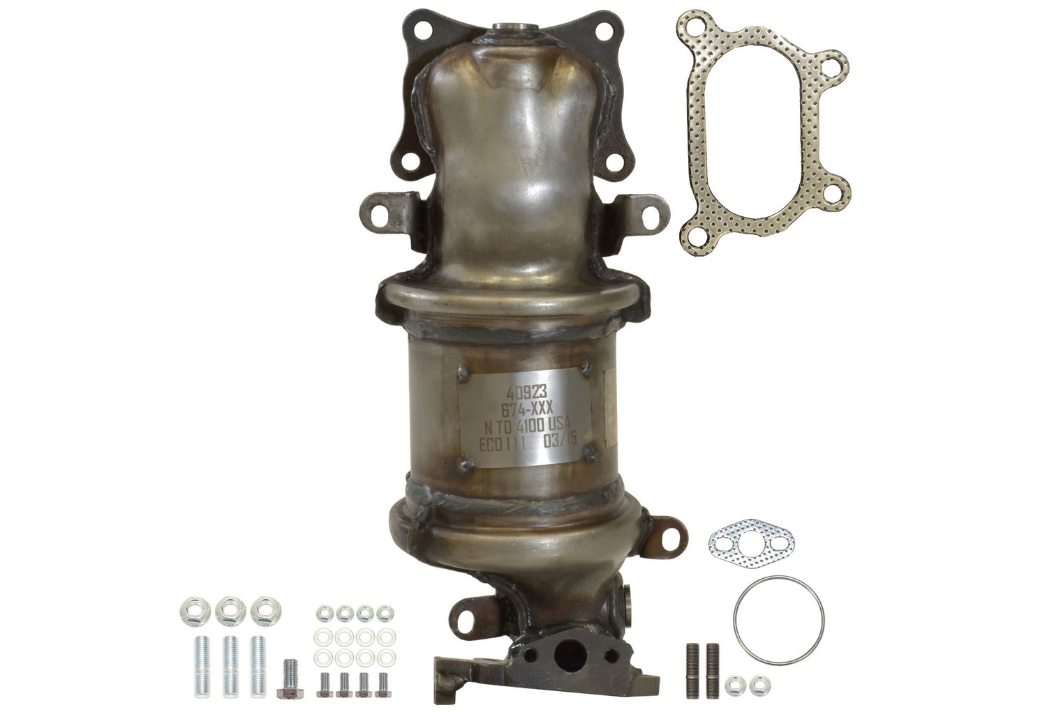 Federal / EPA Catalytic Converter - Direct Fit w/ Integrated Manifold