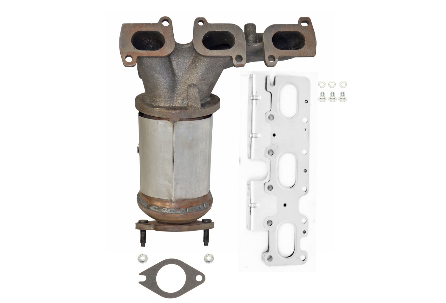Federal / EPA Catalytic Converter - Direct Fit w/ Integrated Manifold