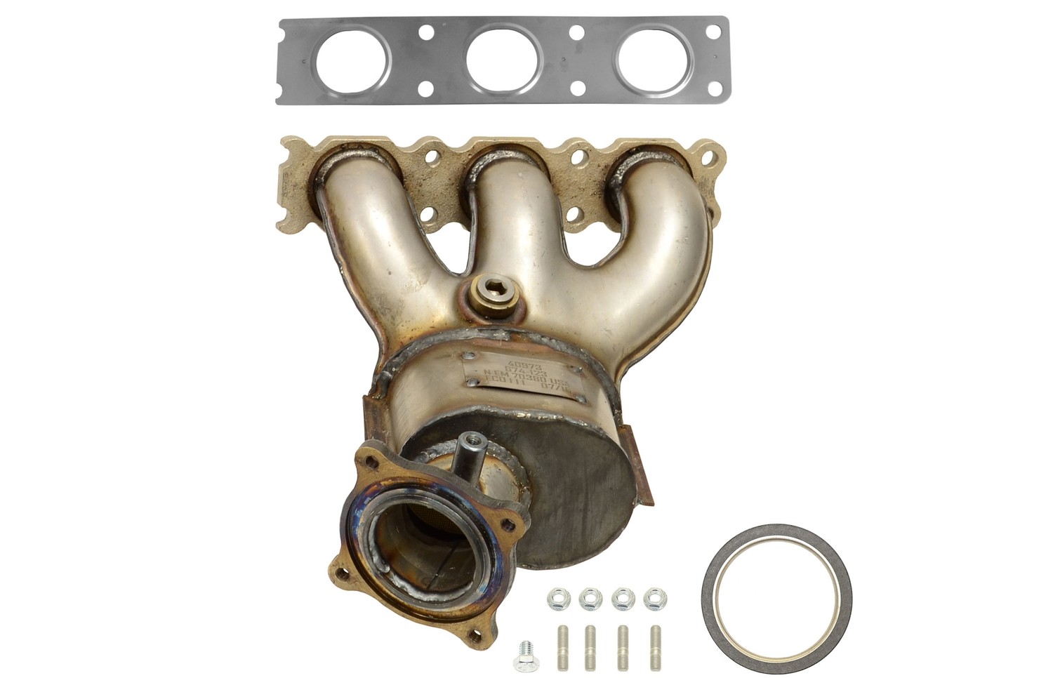 Federal / EPA Catalytic Converter - Direct Fit w/ Integrated Manifold
