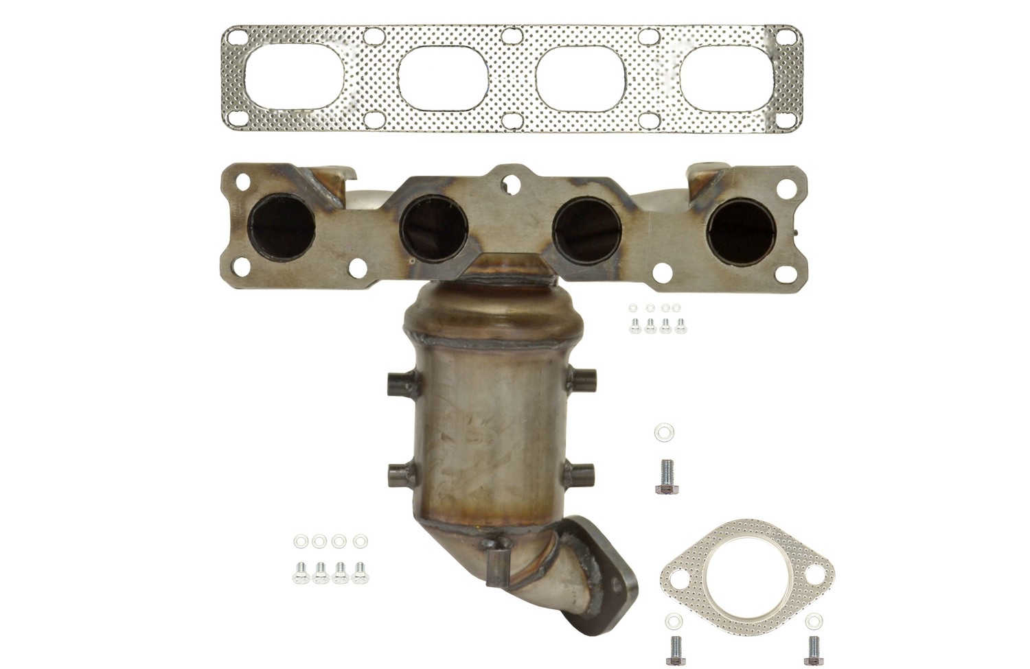 Federal / EPA Catalytic Converter - Direct Fit w/ Integrated Manifold