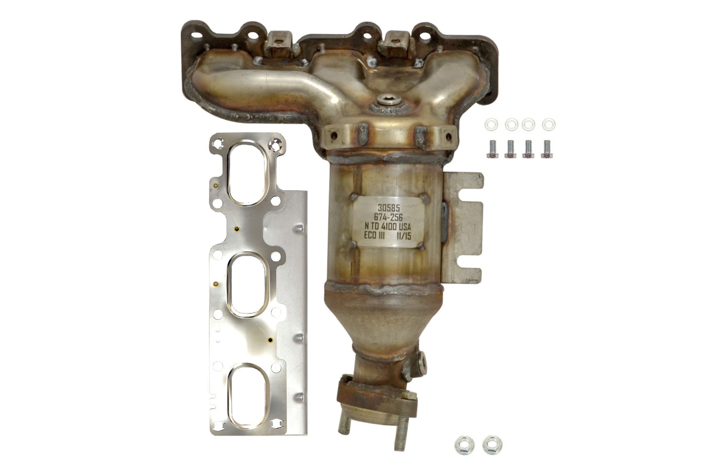 Federal / EPA Catalytic Converter - Direct Fit w/ Integrated Manifold