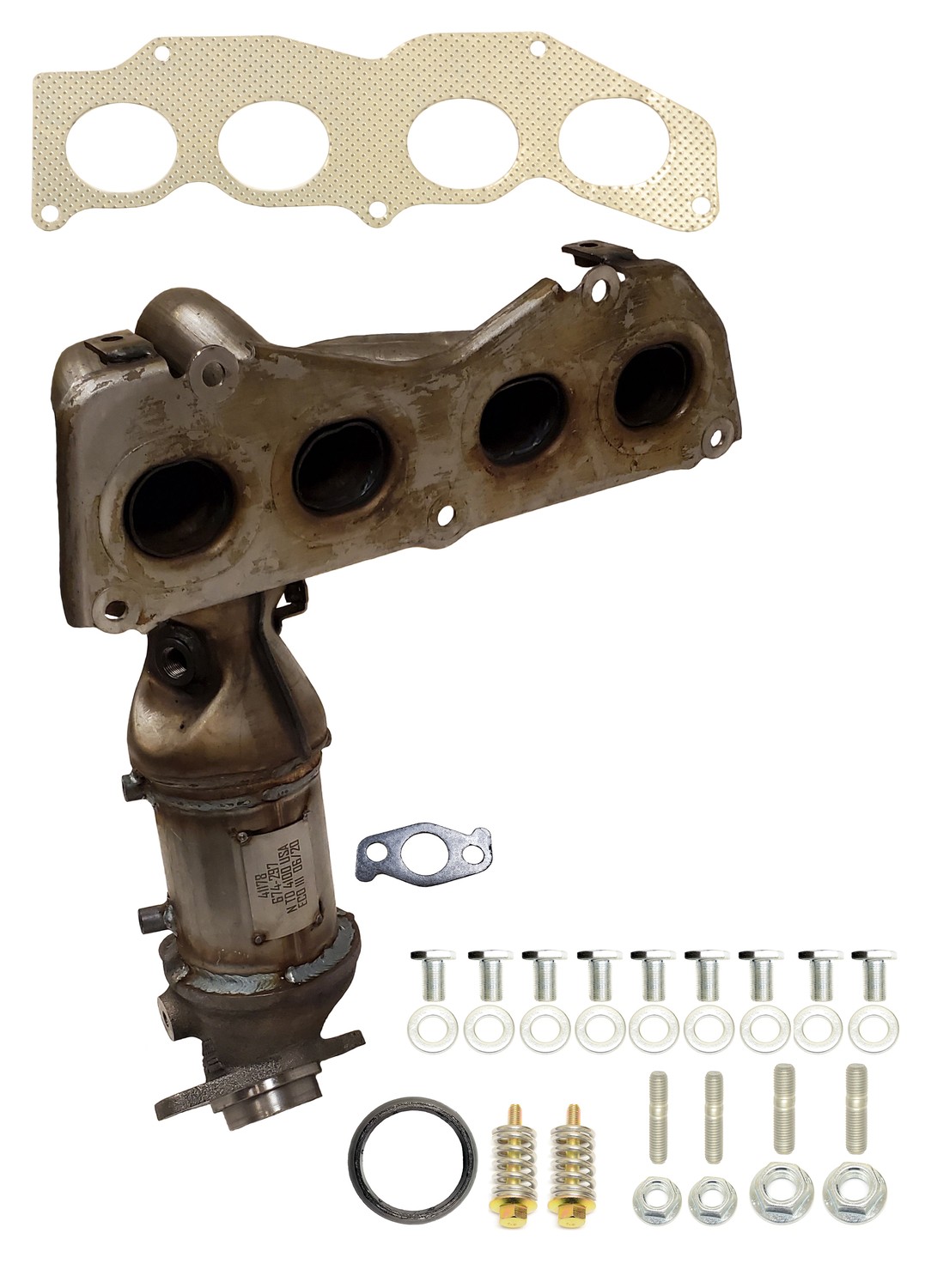 Federal / EPA Catalytic Converter - Direct Fit w/ Integrated Manifold