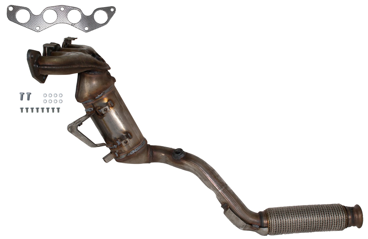 Federal / EPA Catalytic Converter - Direct Fit w/ Integrated Manifold