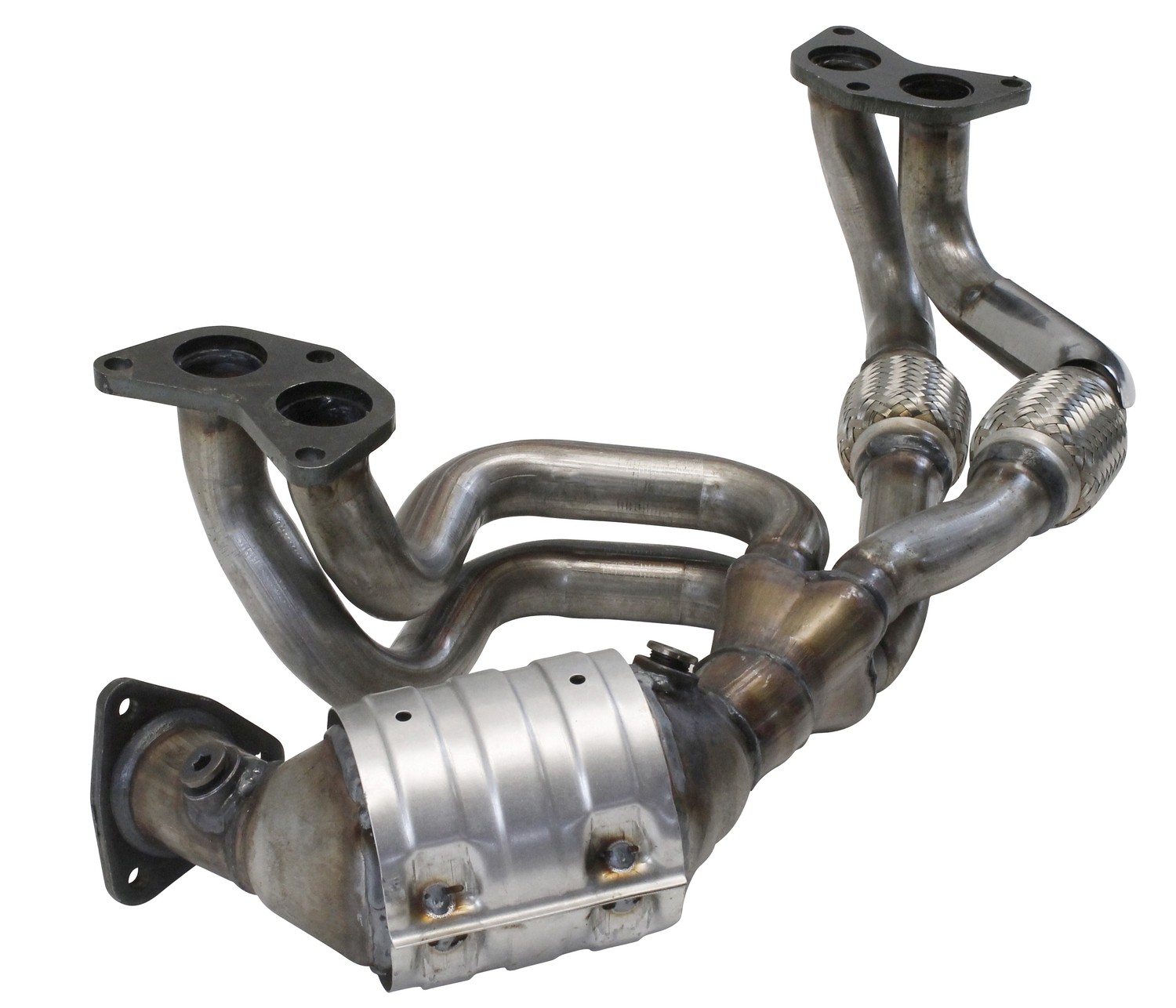 Federal / EPA Catalytic Converter - Direct Fit w/ Integrated Manifold