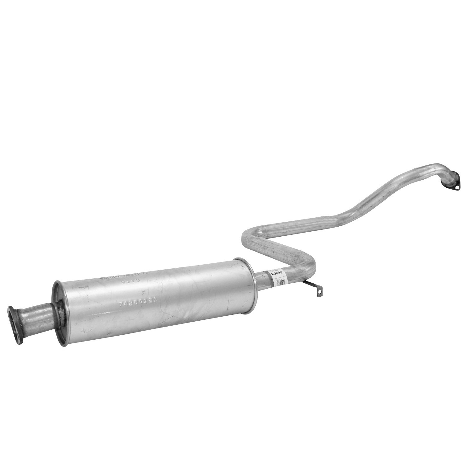 Prebent Exhaust Pipe