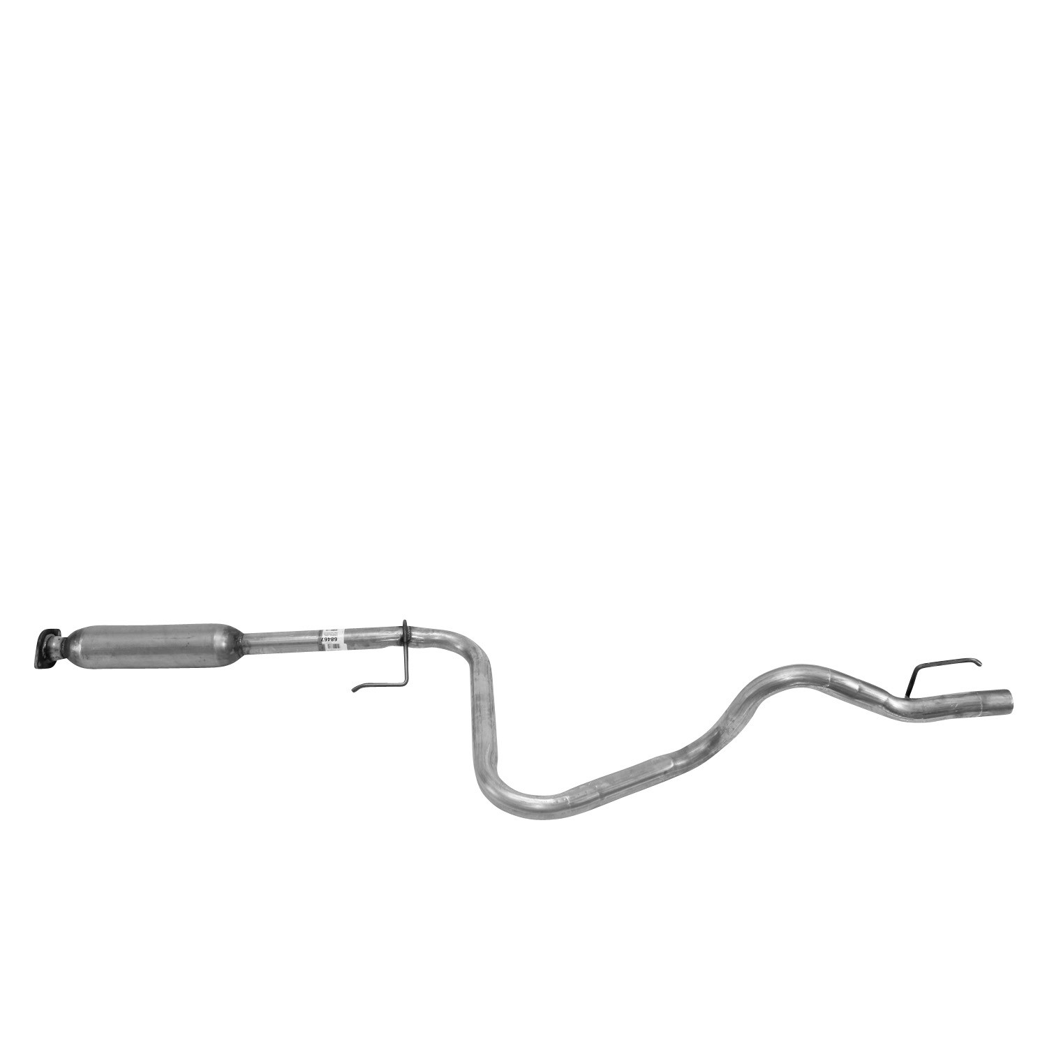 Prebent Exhaust Pipe