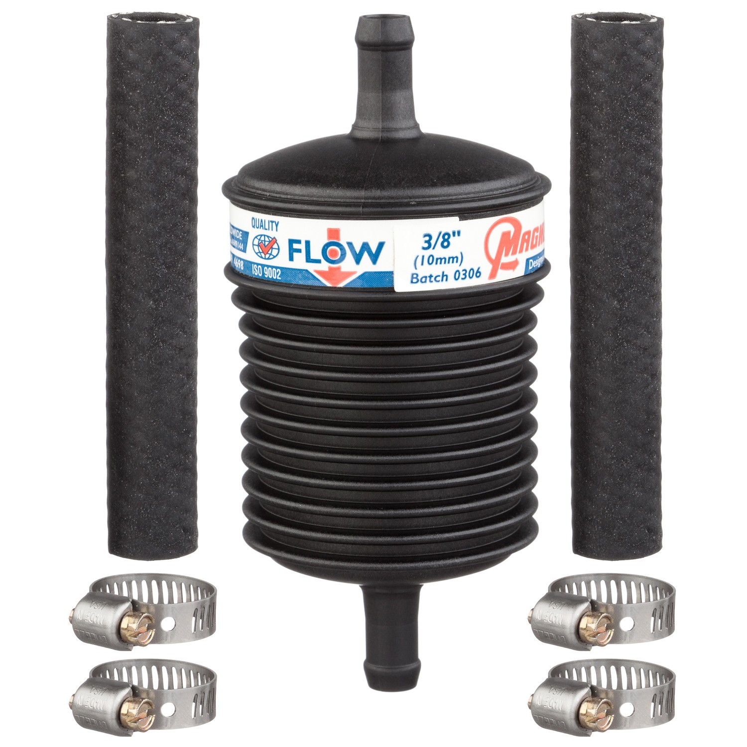ATP Universal In-Line Filter, Plastic Body, 3/8 Inch Tube Flare