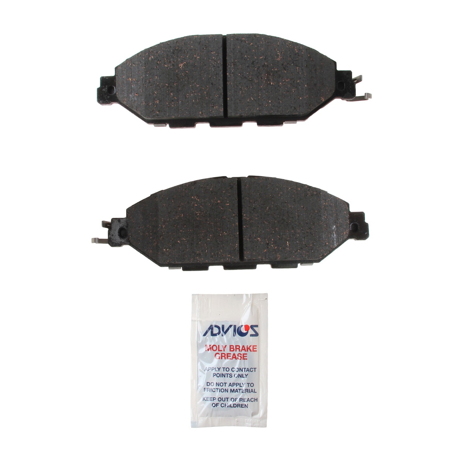 ADVICS Ultra-Premium Ceramic Brake Pads