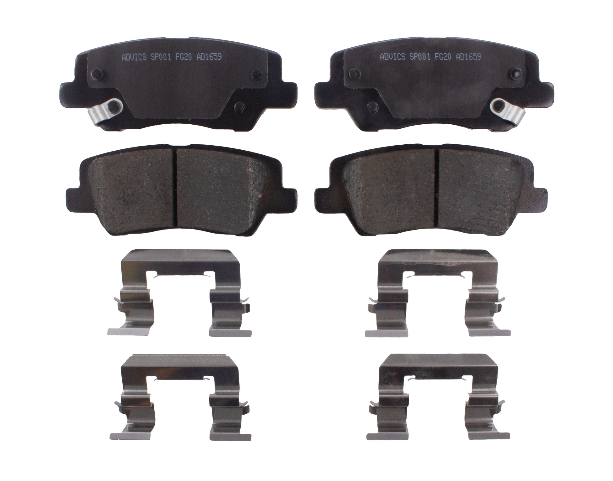 ADVICS Ultra-Premium Ceramic Brake Pads