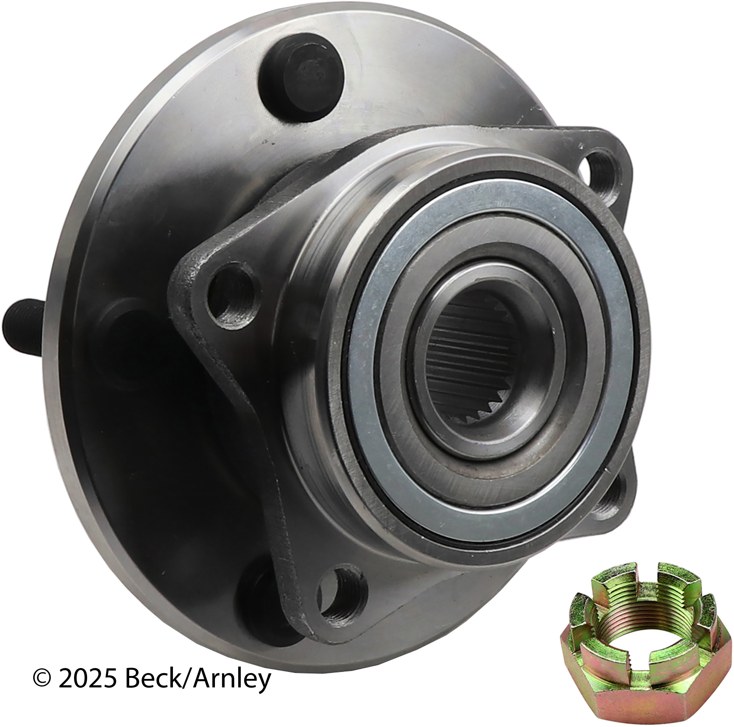 HUB AND BEARING ASSY