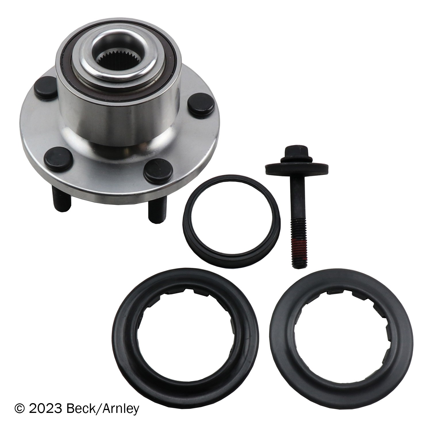 HUB AND BEARING ASSY