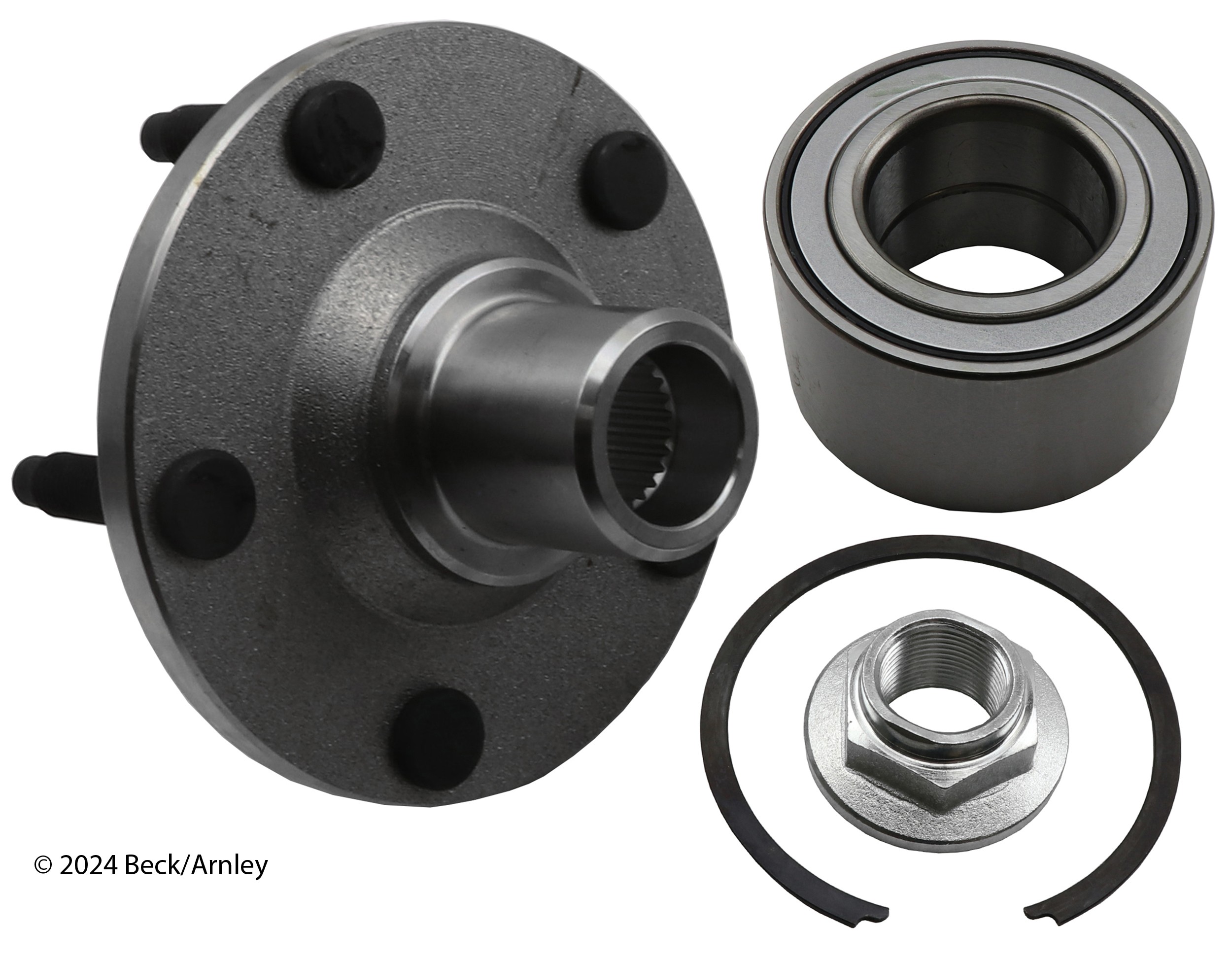 HUB AND BEARING ASSY