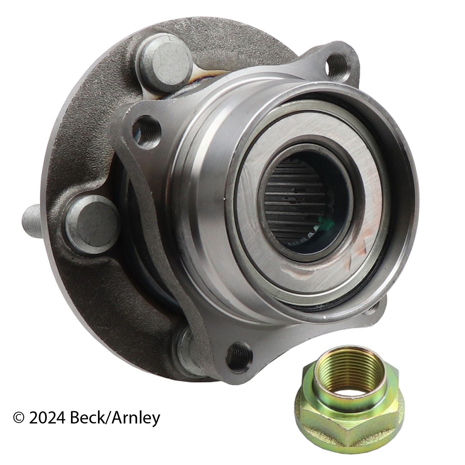 HUB AND BEARING ASSY