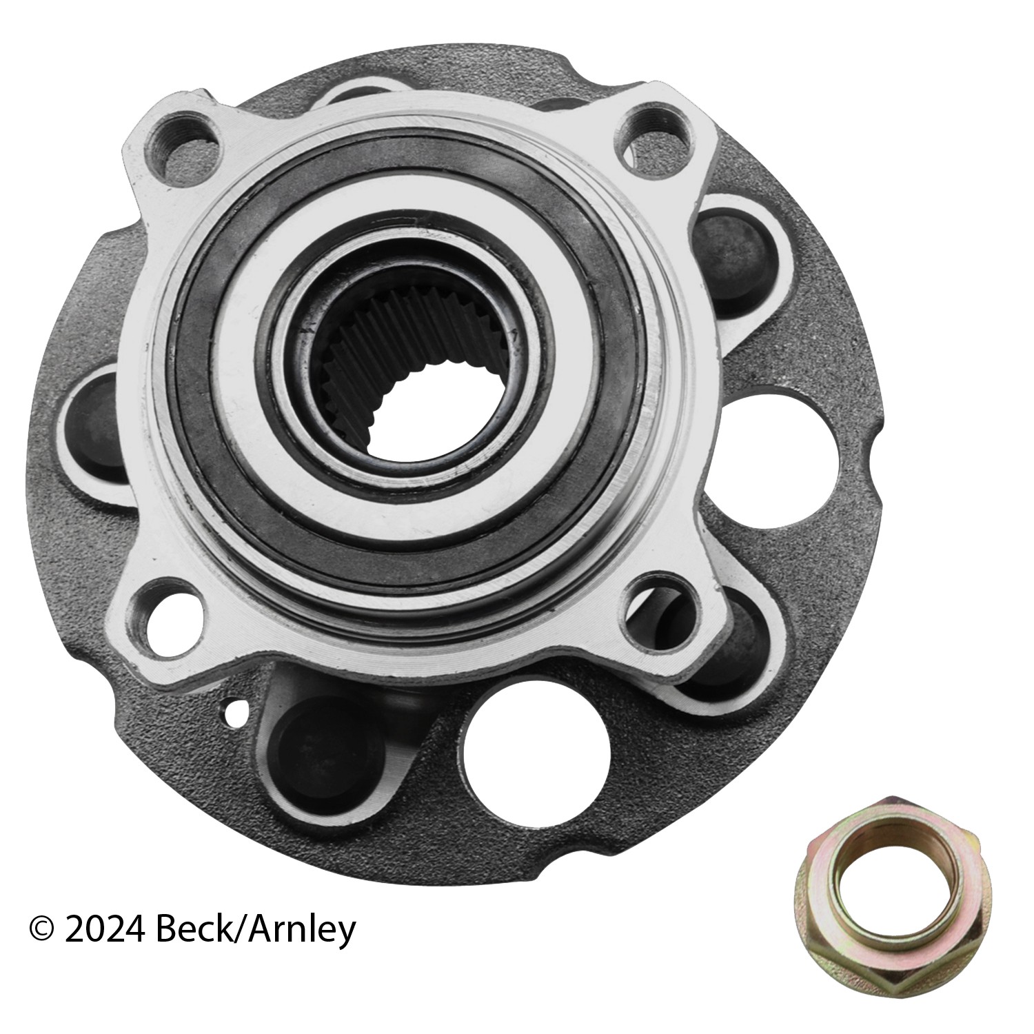 HUB AND BEARING ASSY