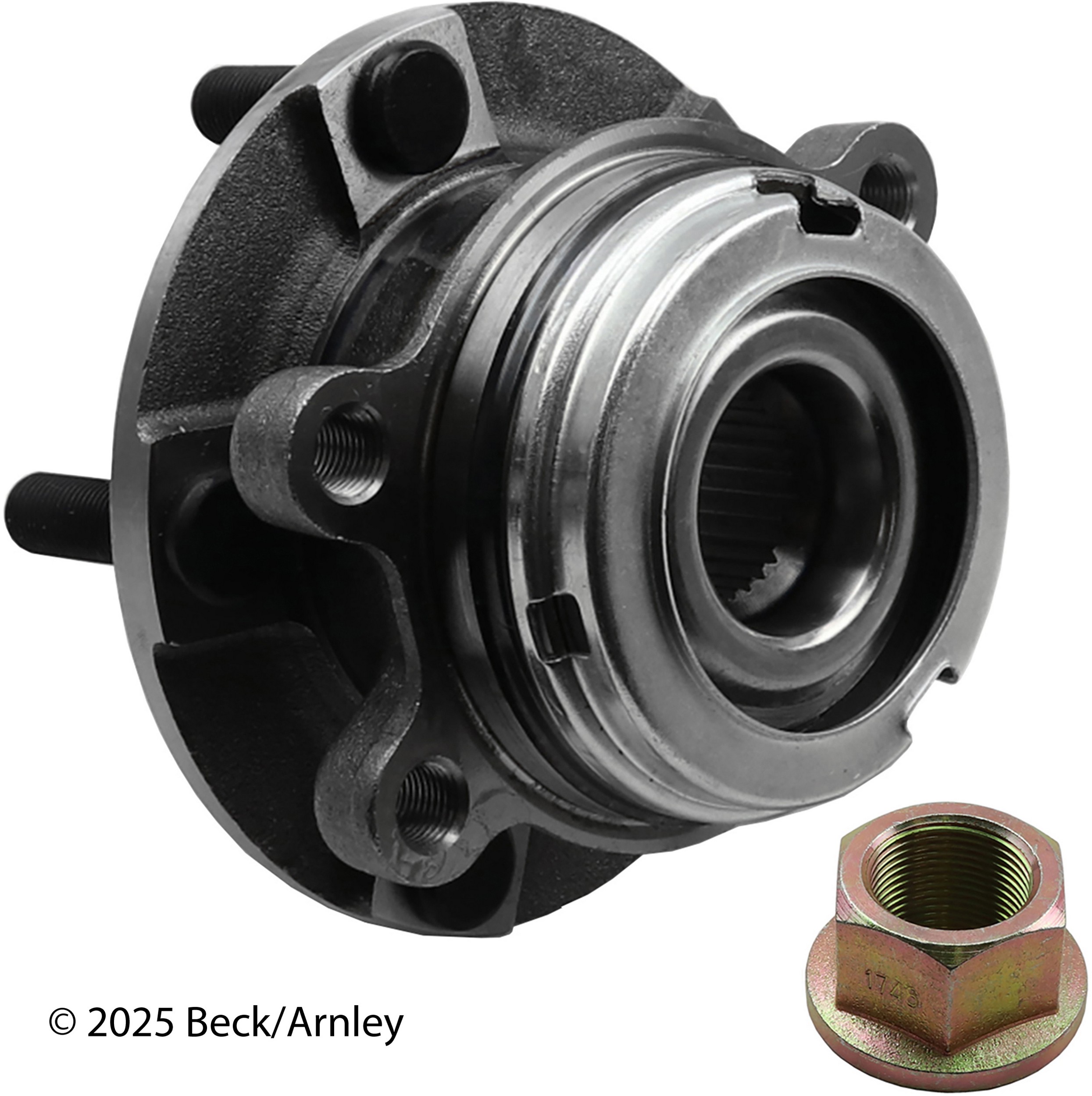 HUB AND BEARING ASSY