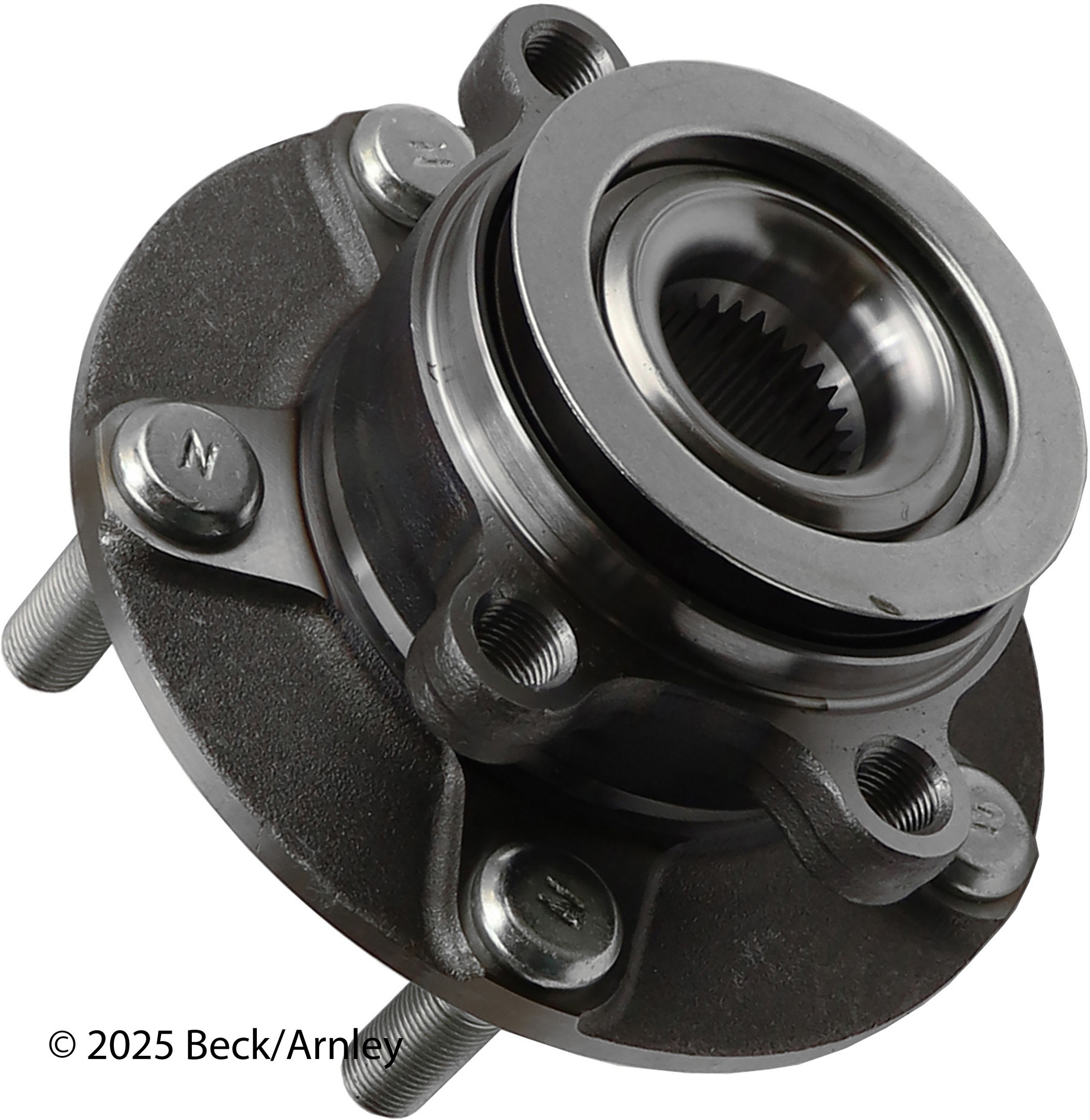 HUB AND BEARING ASSY