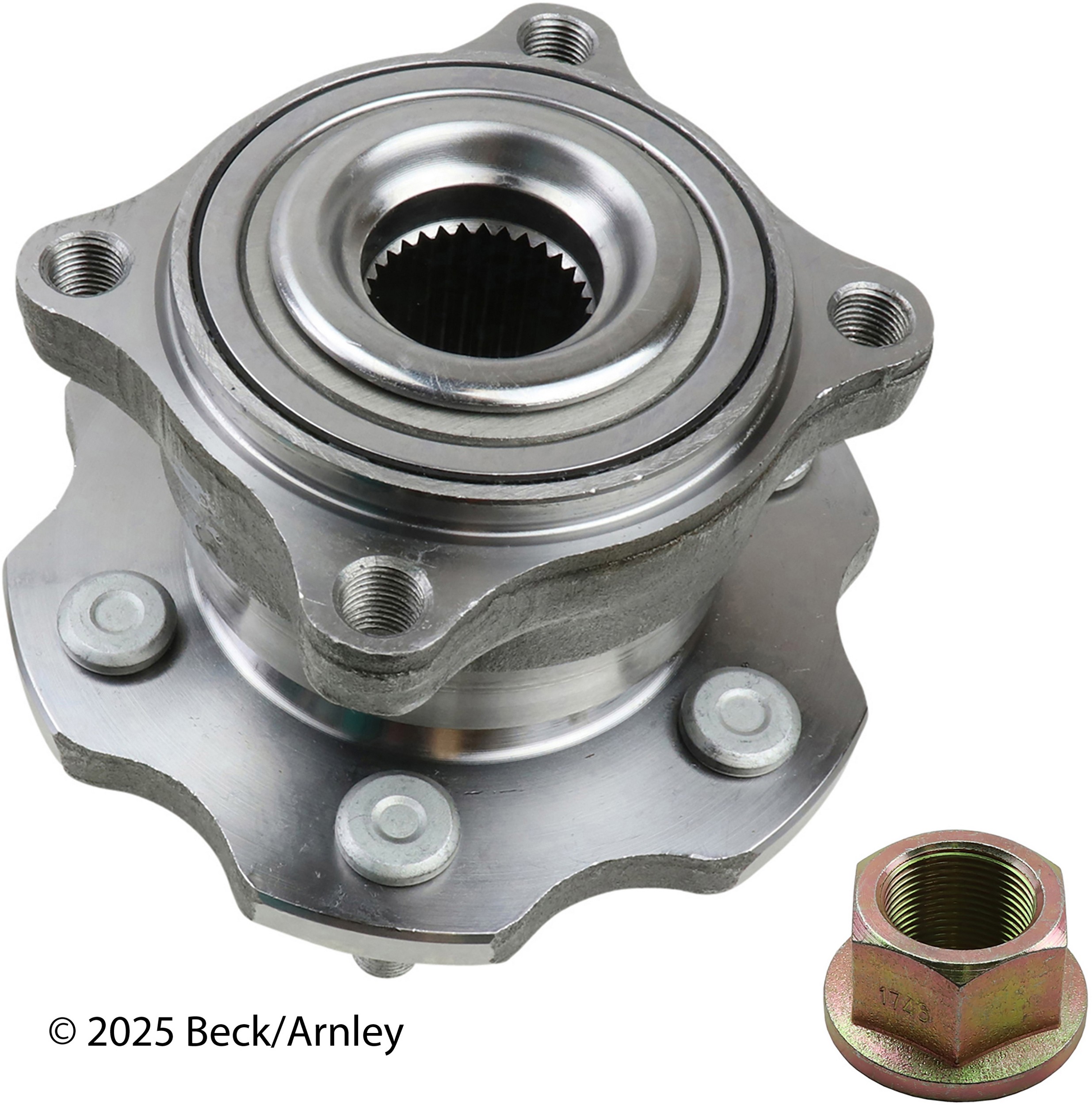 HUB AND BEARING ASSY