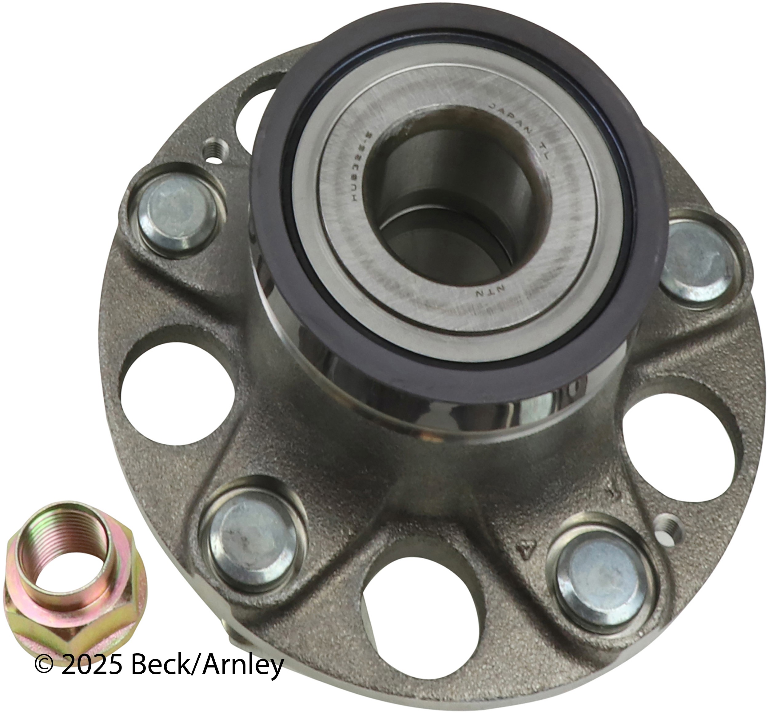 HUB AND BEARING ASSY