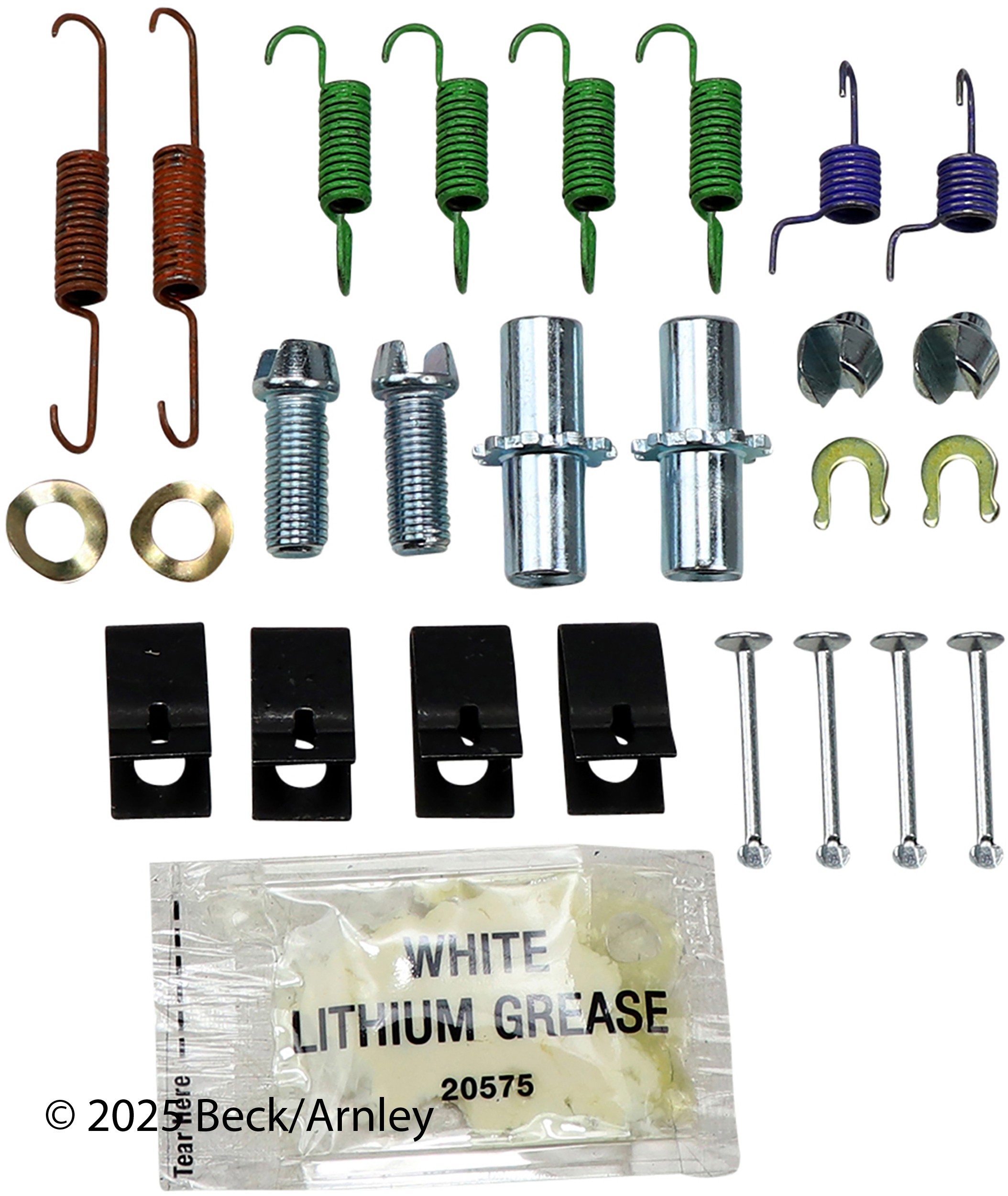 EMERGENCY BRAKE SHOE HARDWARE KIT