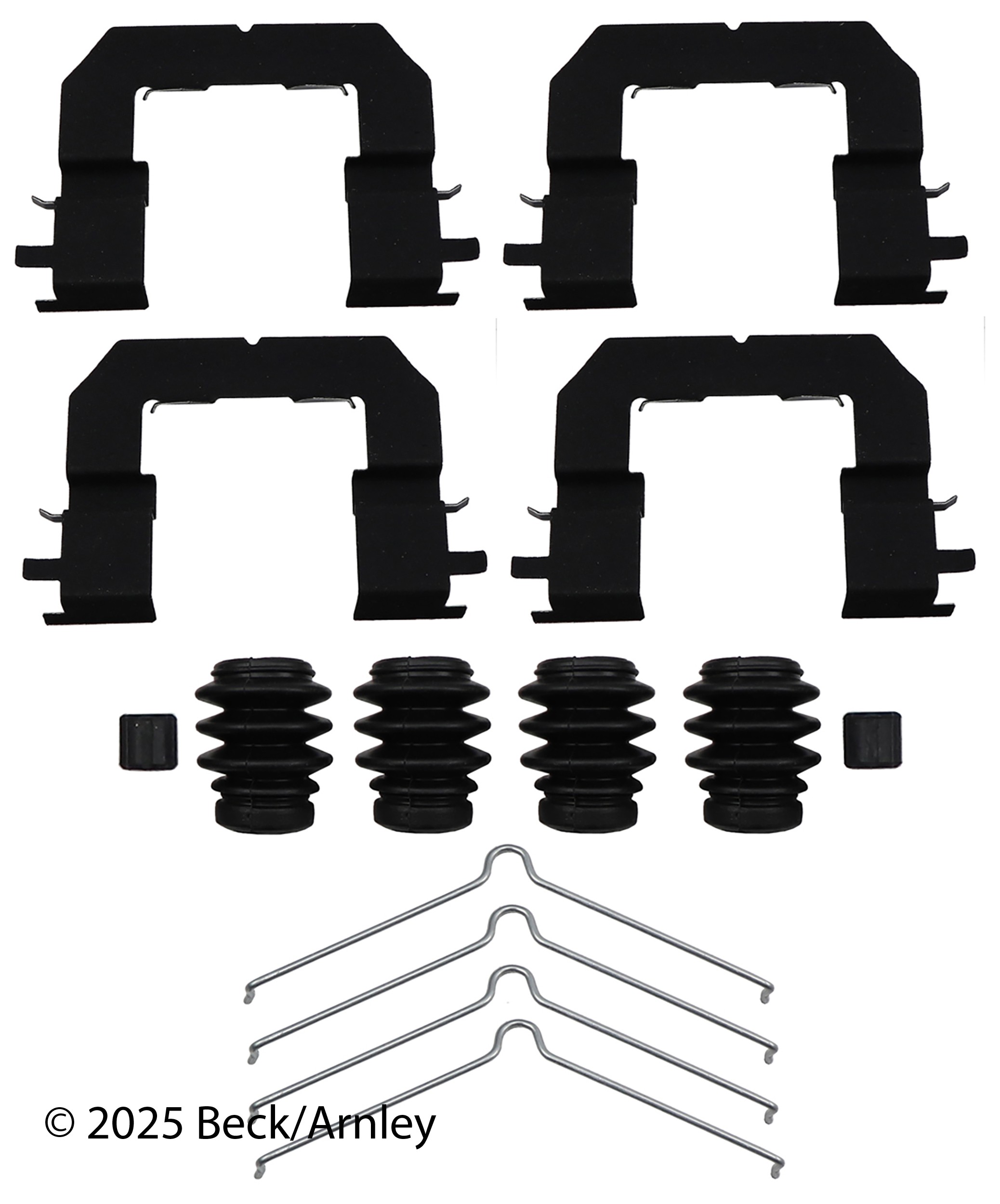 DISC BRAKE HARDWARE KIT