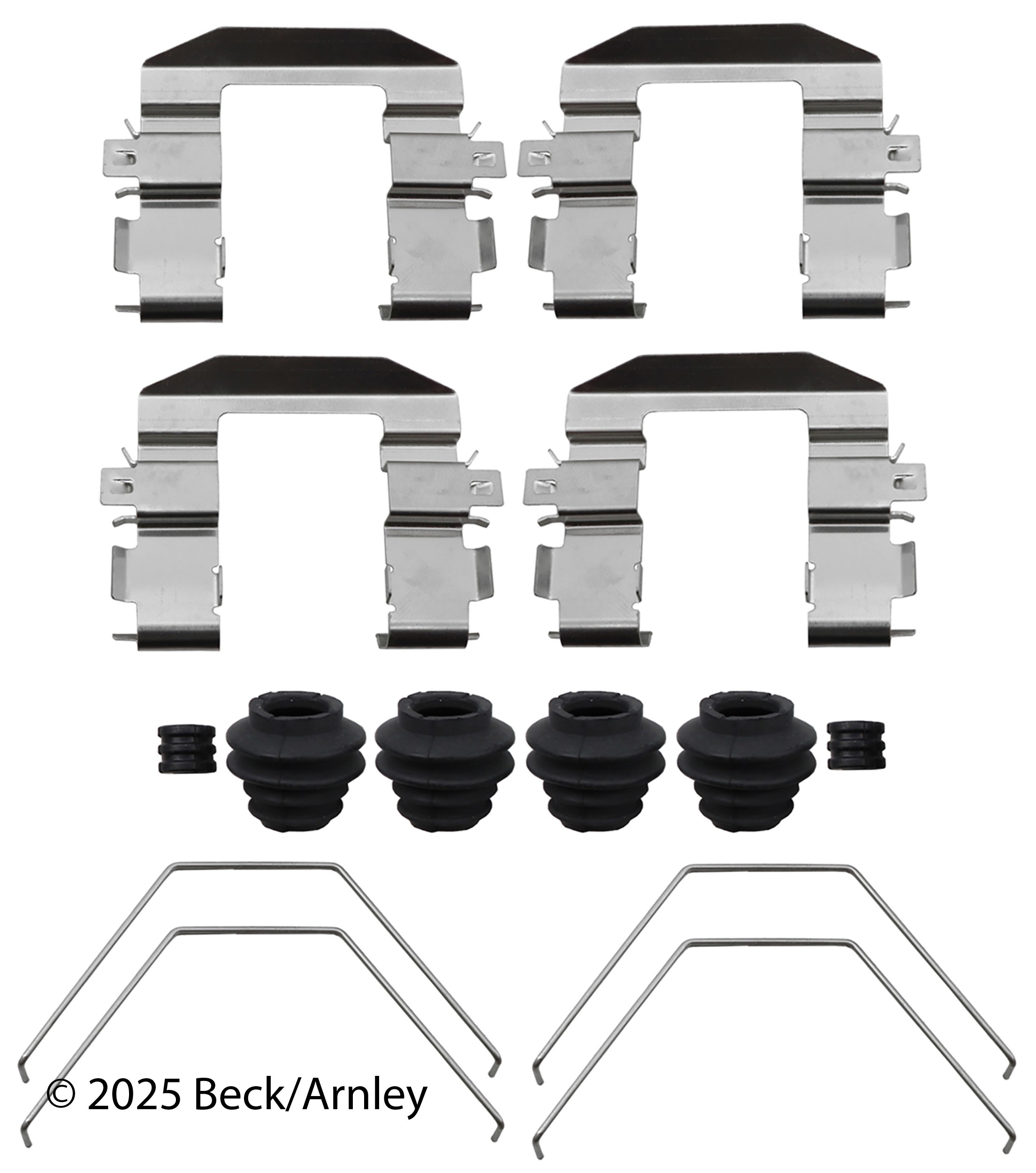 DISC BRAKE HARDWARE KIT