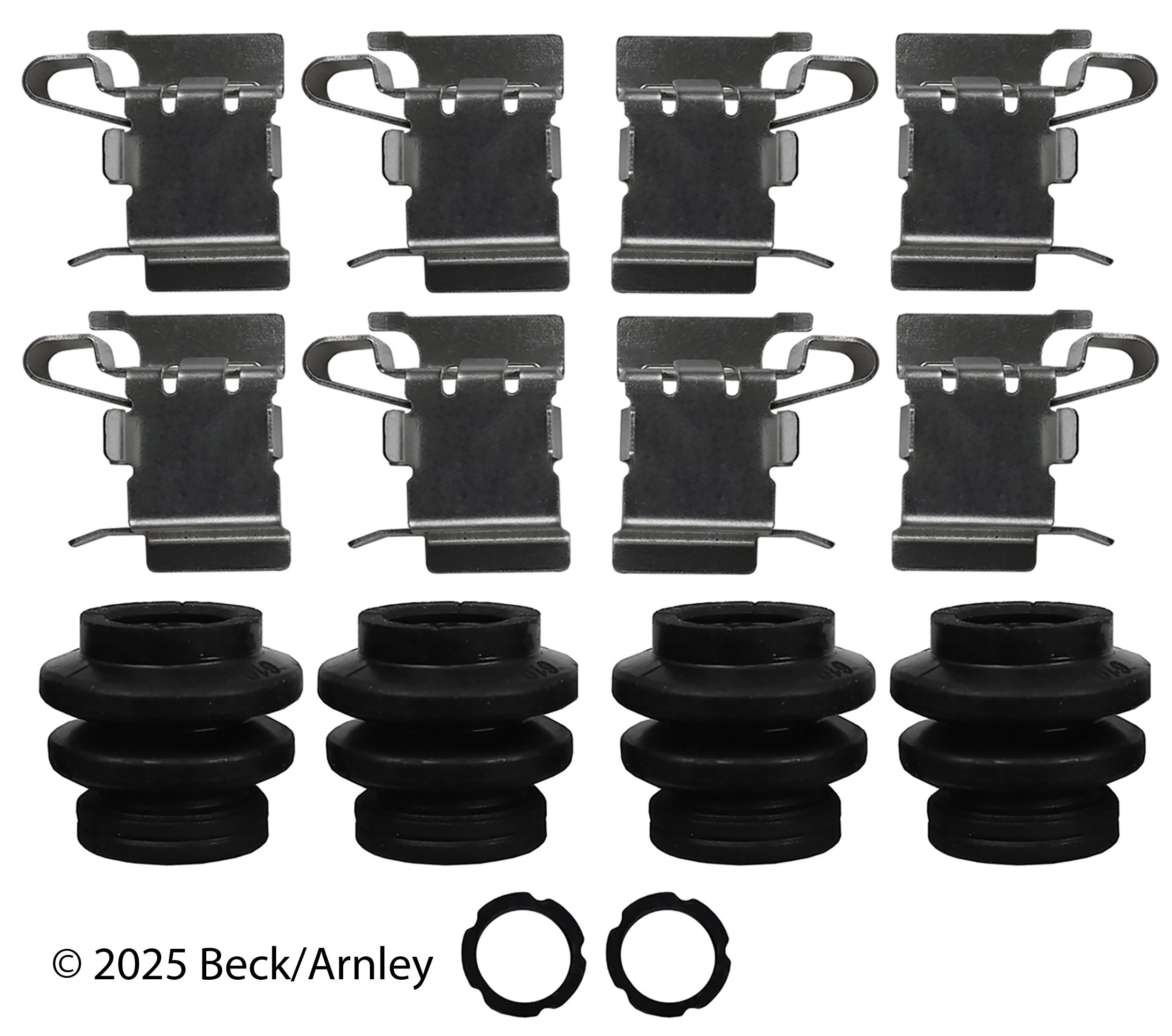 DISC BRAKE HARDWARE KIT