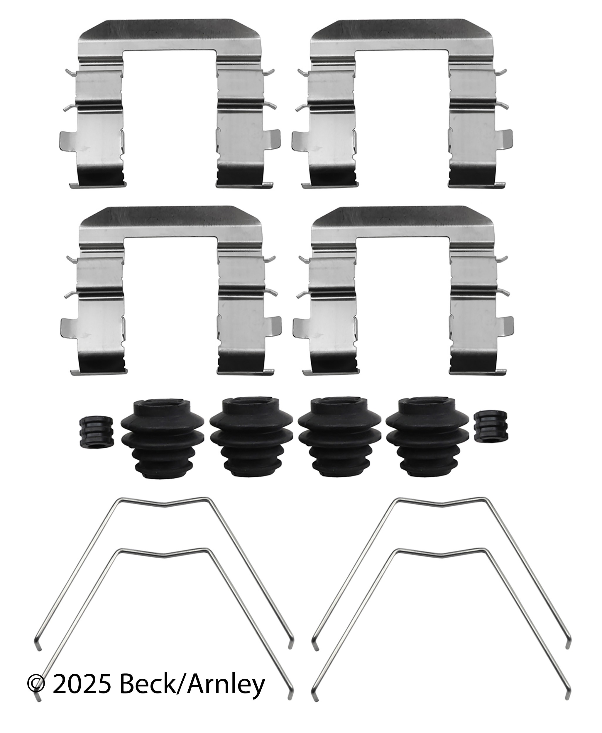 DISC BRAKE HARDWARE KIT