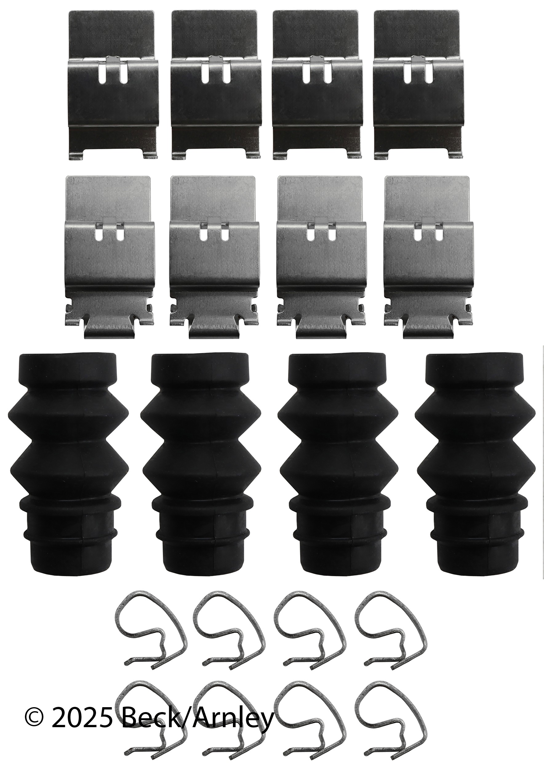 DISC BRAKE HARDWARE KIT