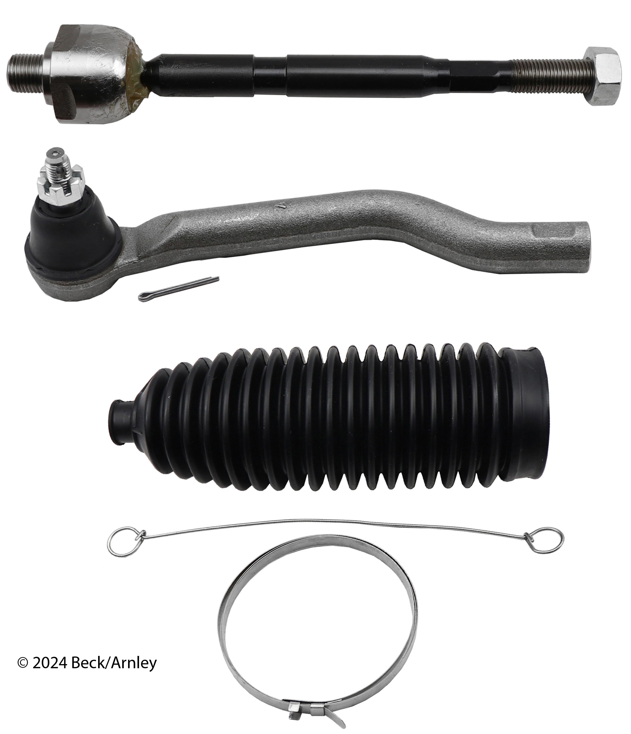 TIE ROD ASSEMBLY WITH BOOT KIT
