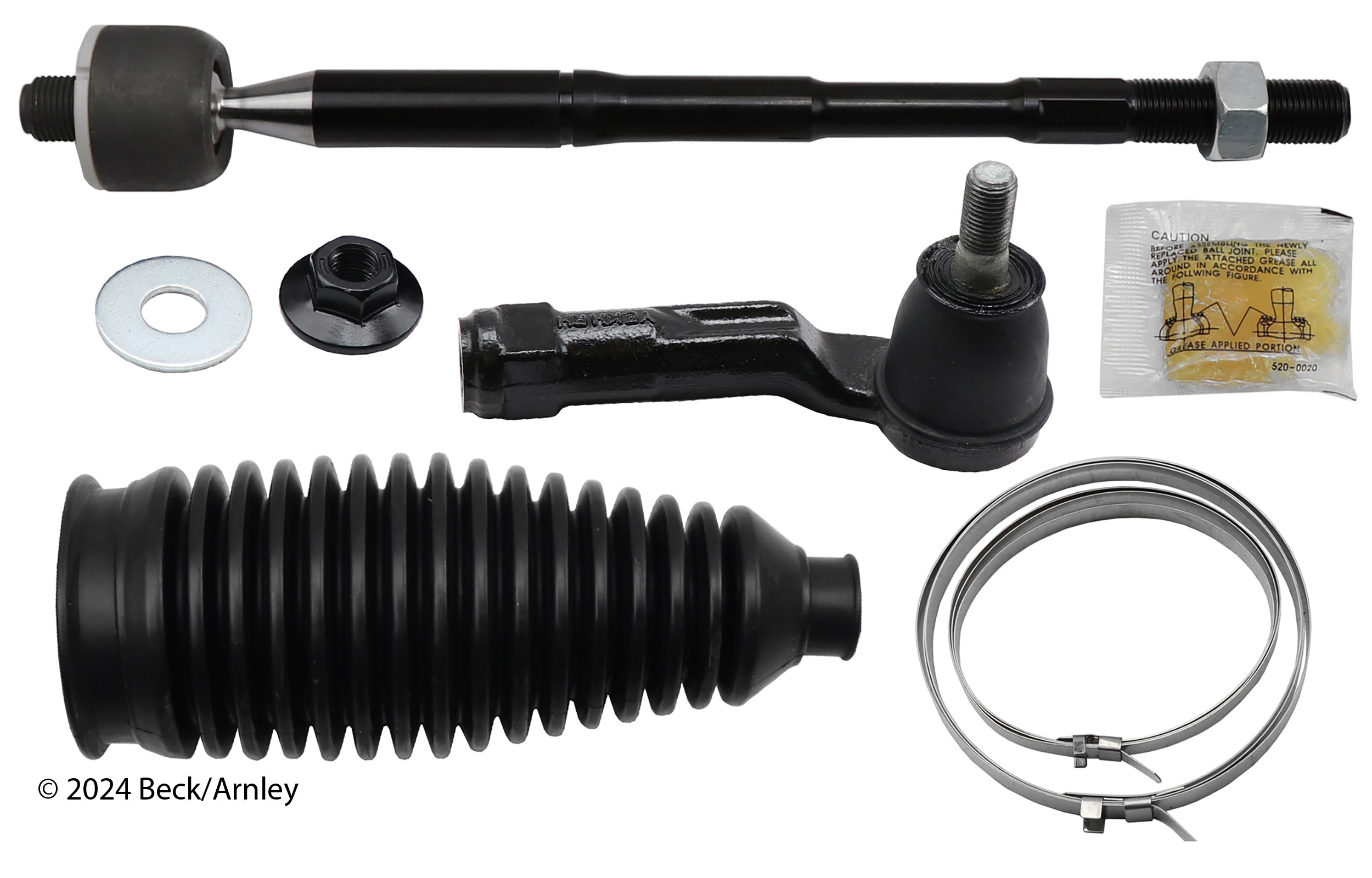 TIE ROD ASSEMBLY WITH BOOT KIT