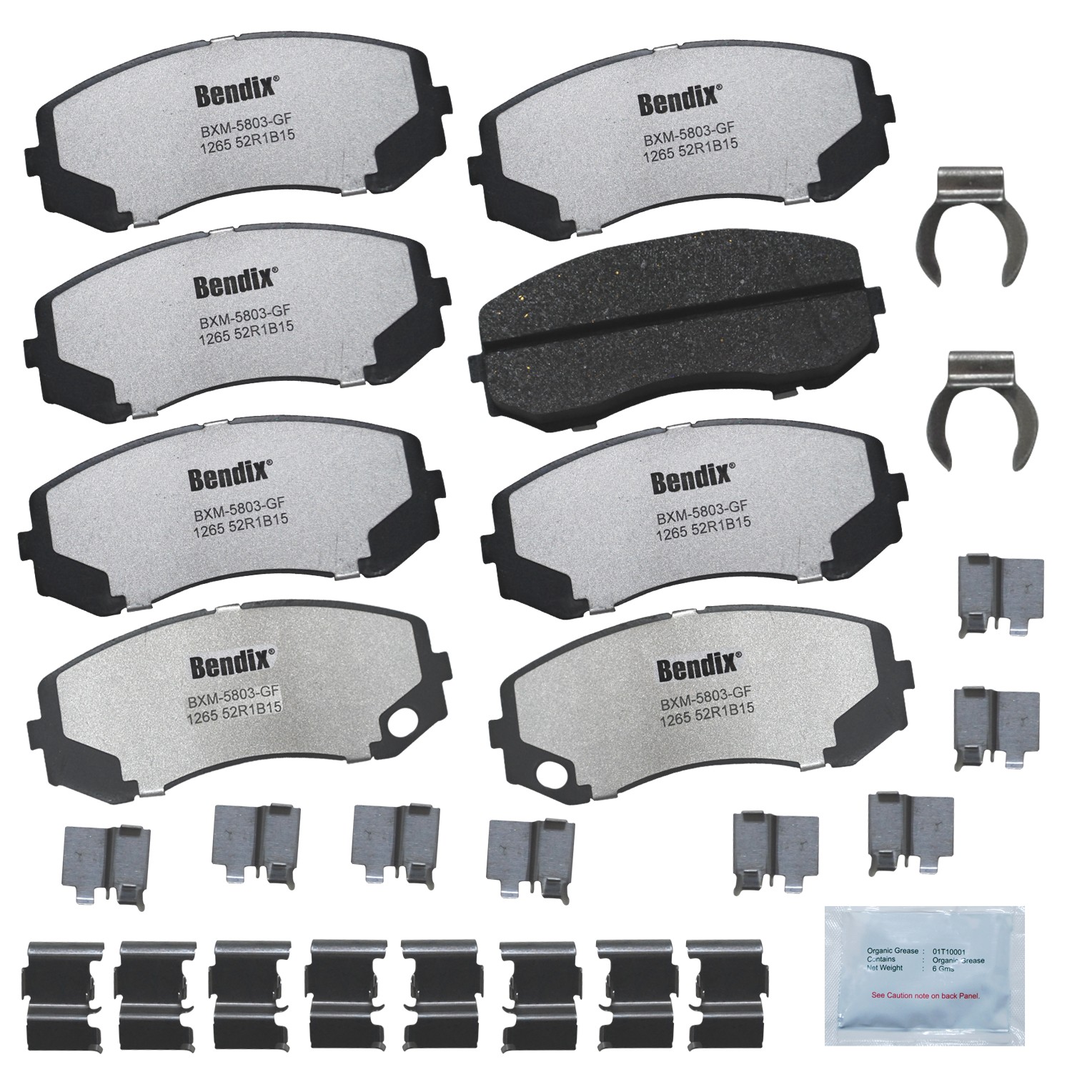 BENDIX Fleet MetLok Brake Pad