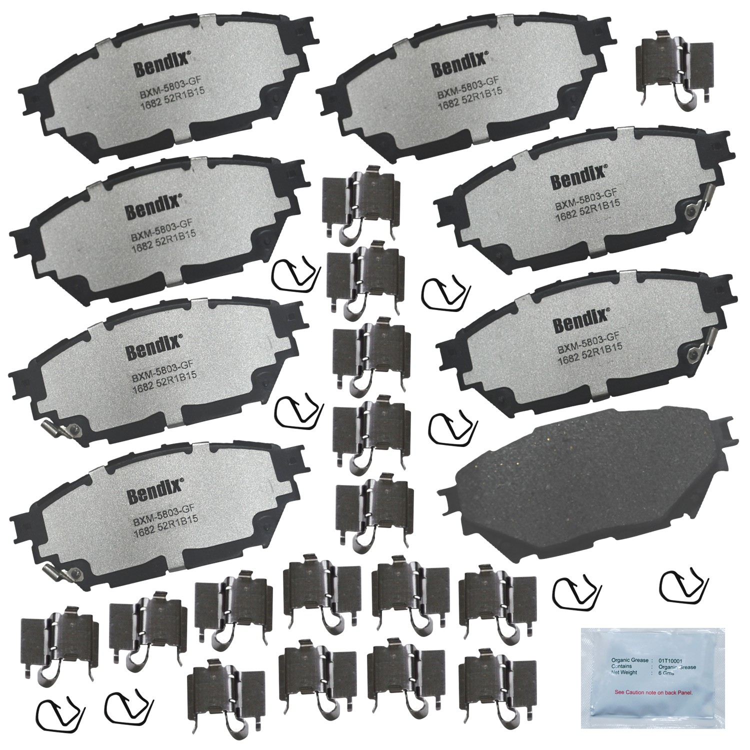 BENDIX Fleet MetLok Brake Pad