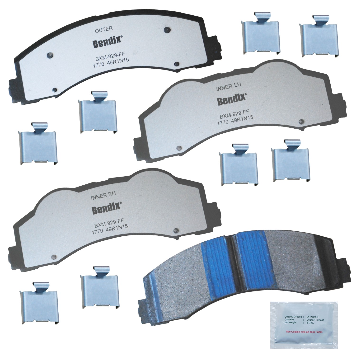 BENDIX Fleet MetLok Brake Pad