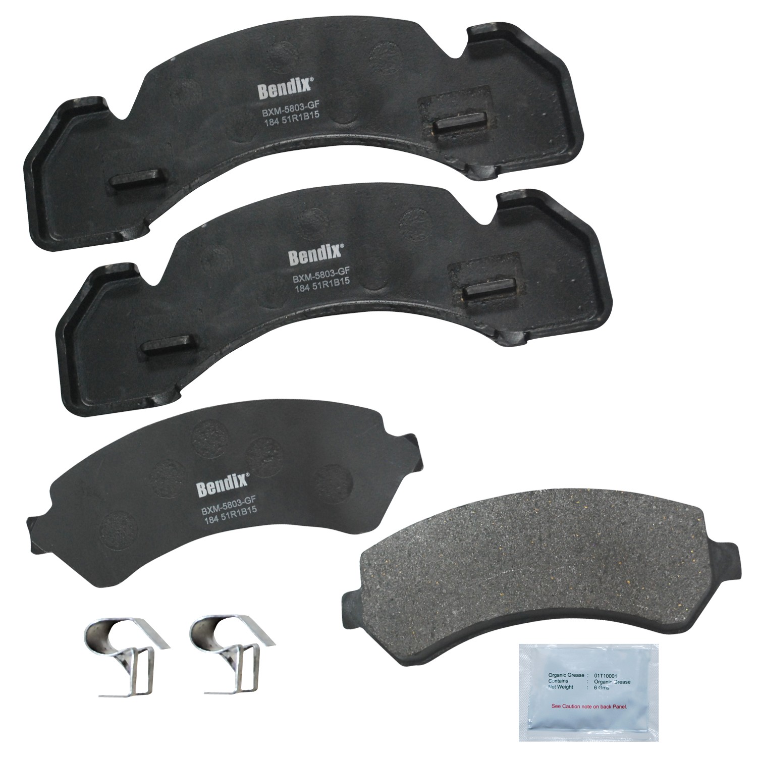 BENDIX Fleet MetLok Brake Pad
