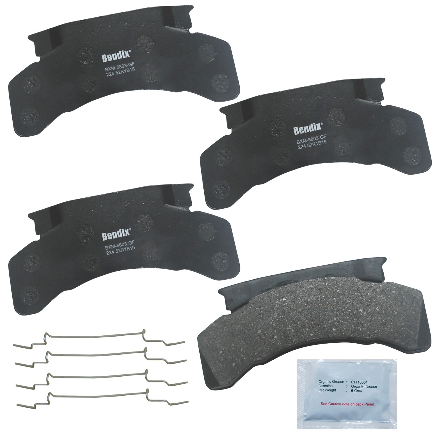 BENDIX Fleet MetLok Brake Pad