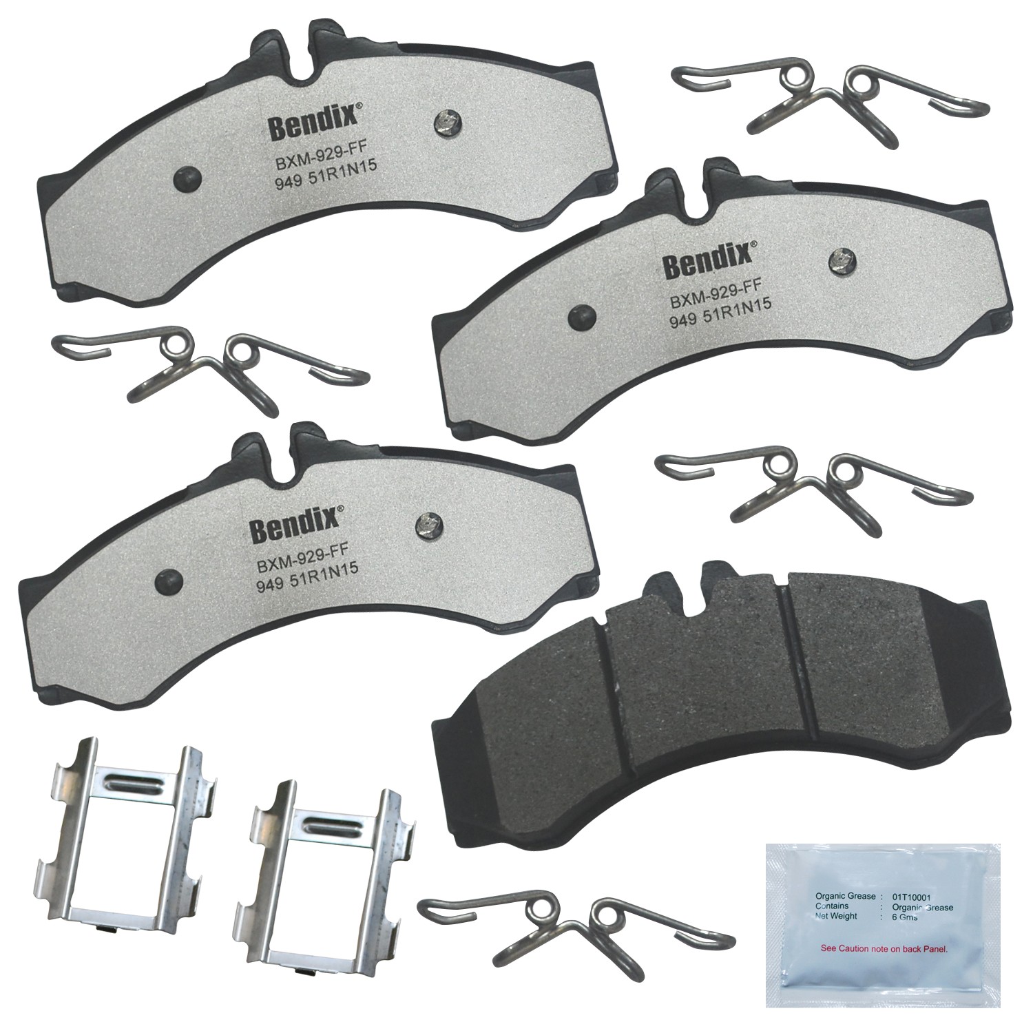 BENDIX Fleet MetLok Brake Pad