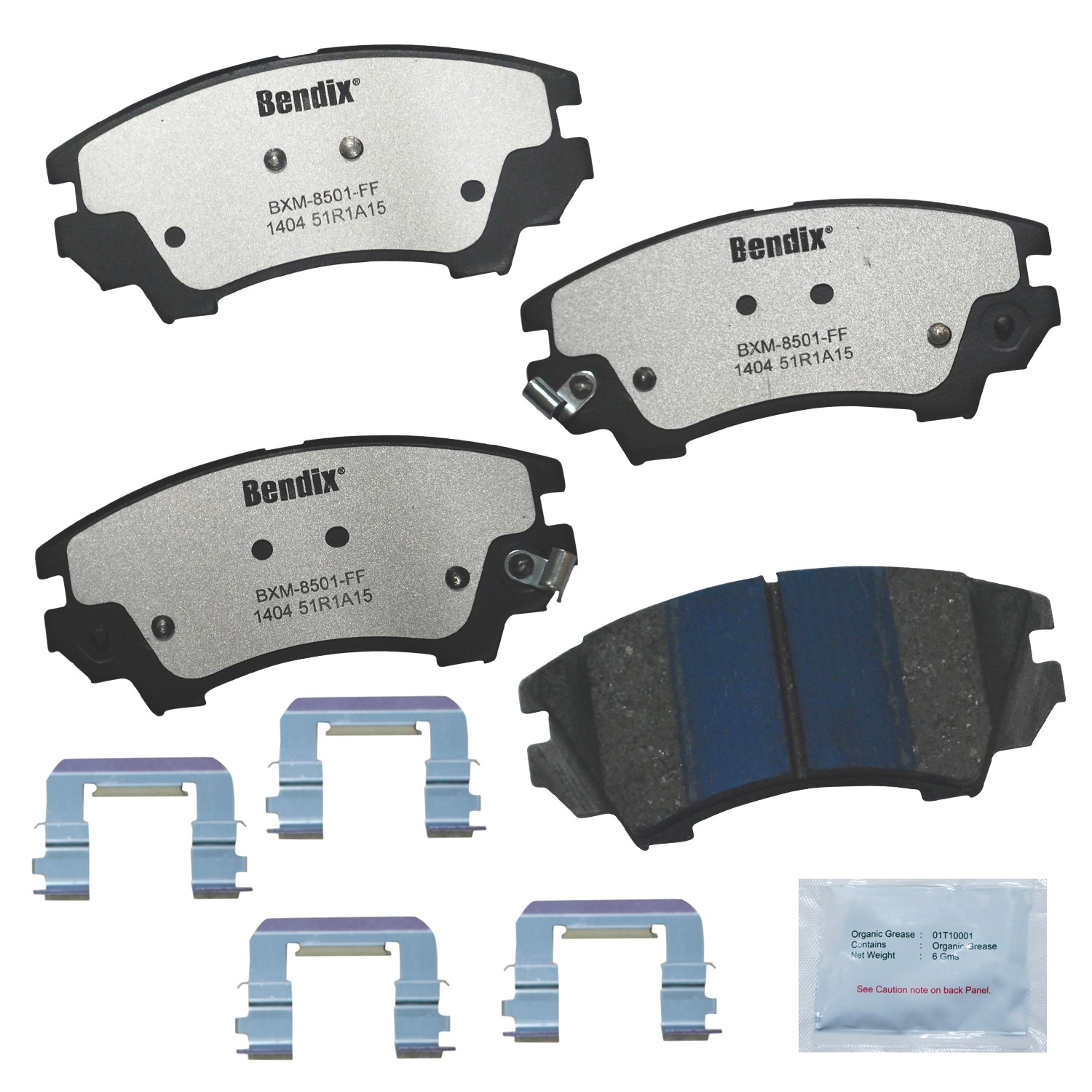 BENDIX Fleet MetLok Police Disc Pad