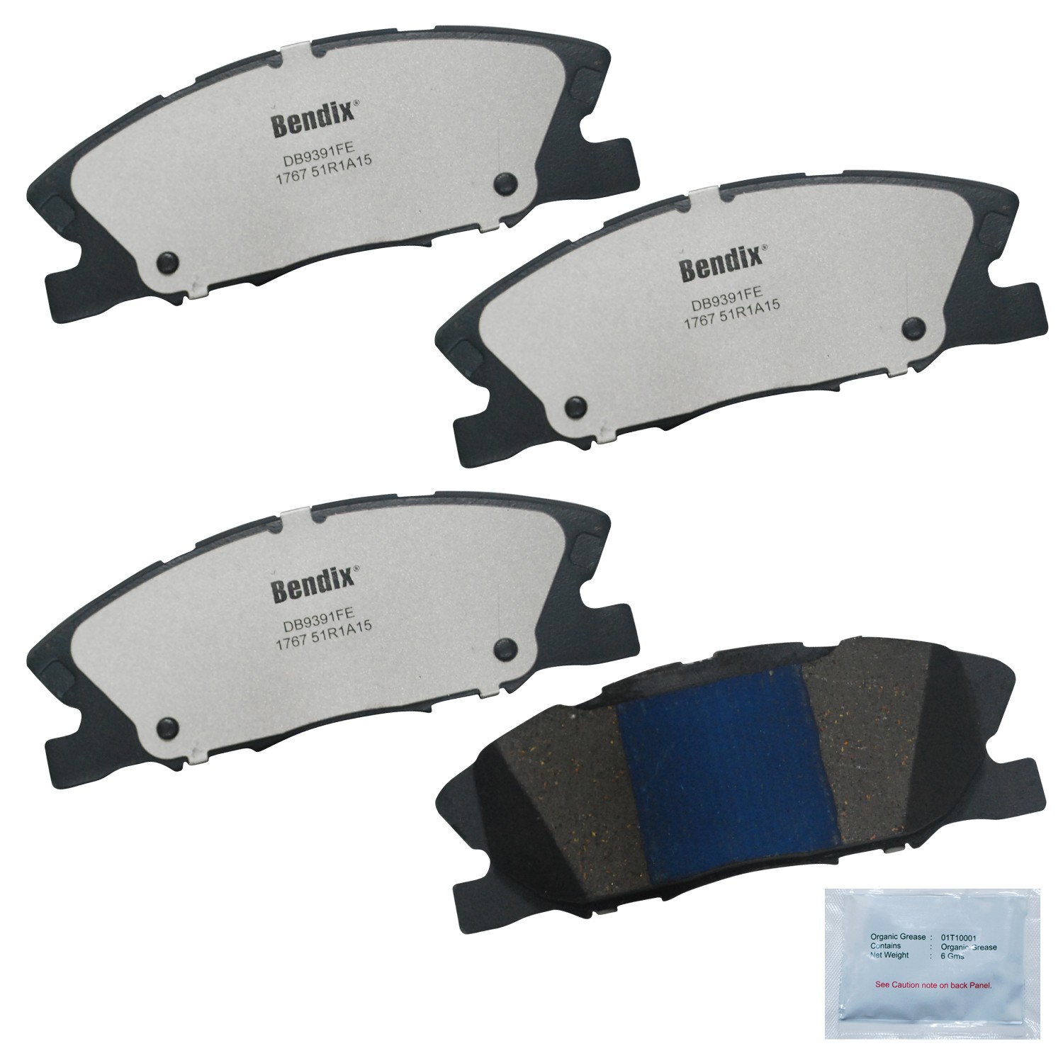 BENDIX Fleet MetLok Police Disc Pad