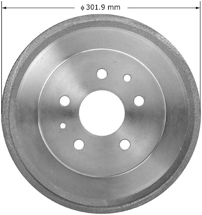 BENDIX Brake Drum