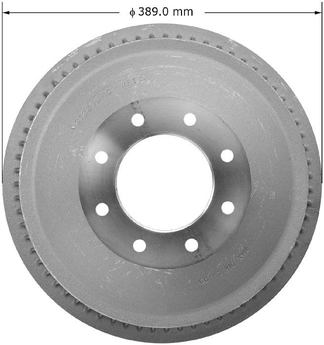 BENDIX Brake Drum