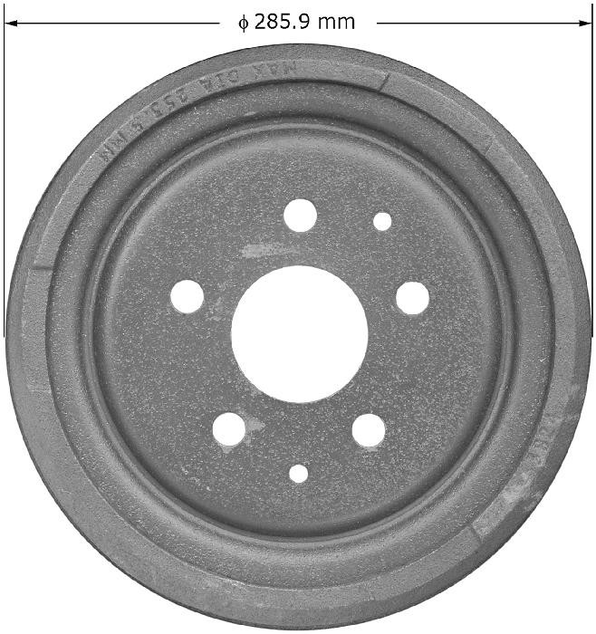 BENDIX Brake Drum