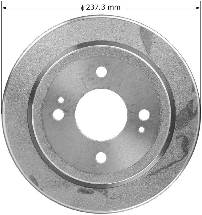 BENDIX Brake Drum