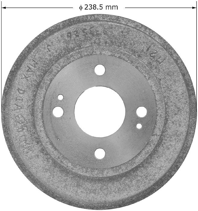 BENDIX Brake Drum