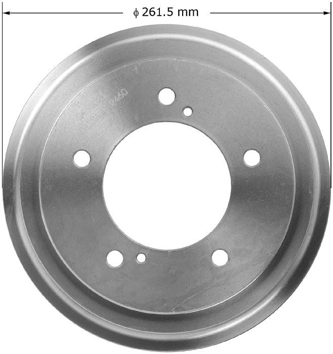 BENDIX Brake Drum